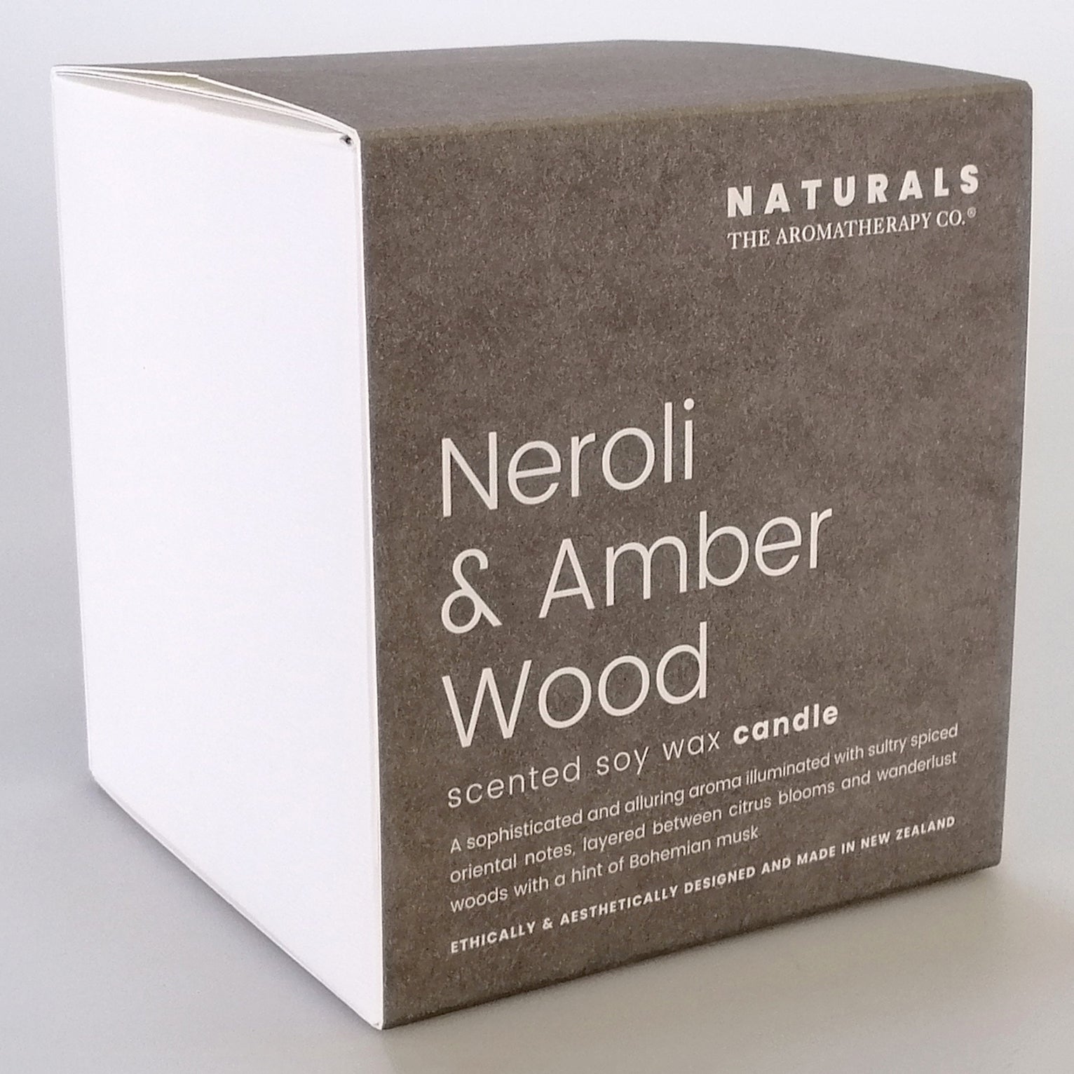 The Aromatherapy Co. Naturals - Neroli & Amber Wood Soy Wax Candle
