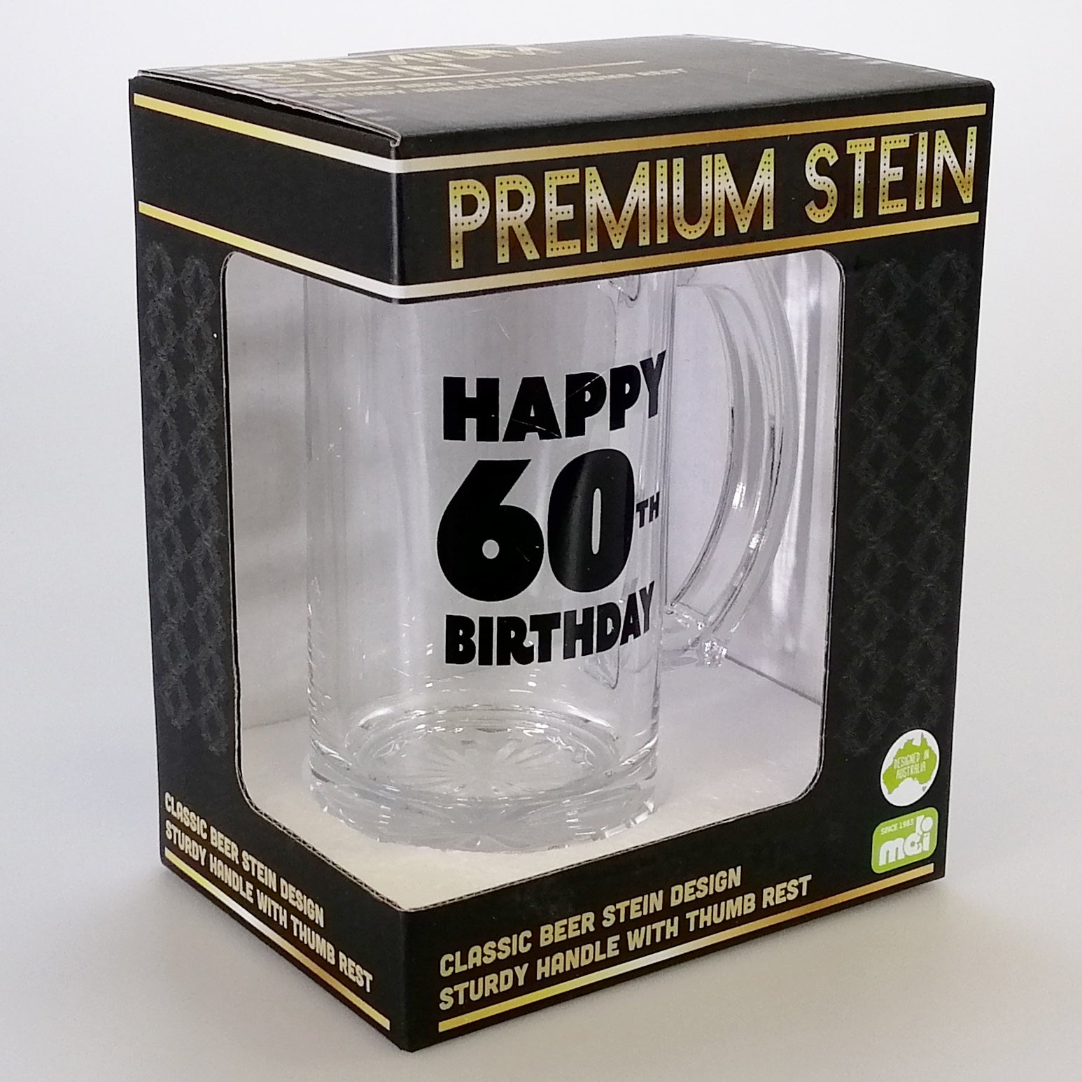Premium 60th Birthday Stein