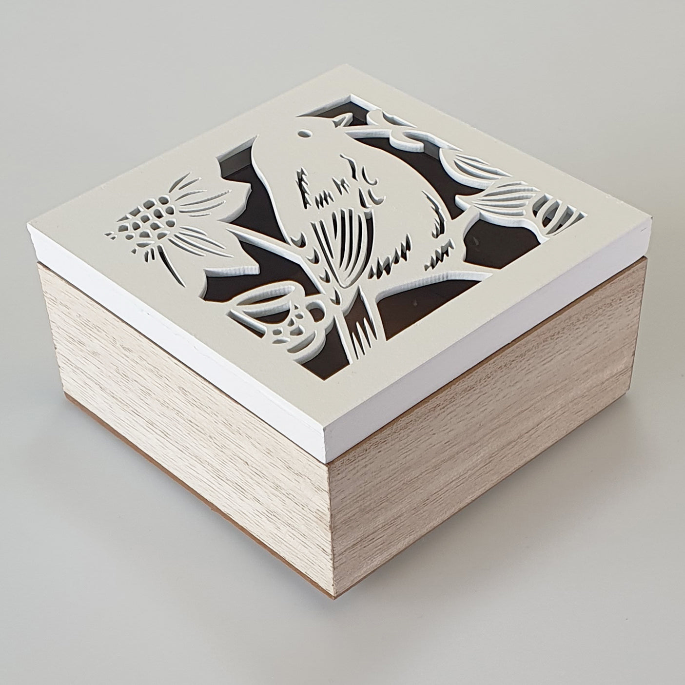 Woodbox - White Bird Design