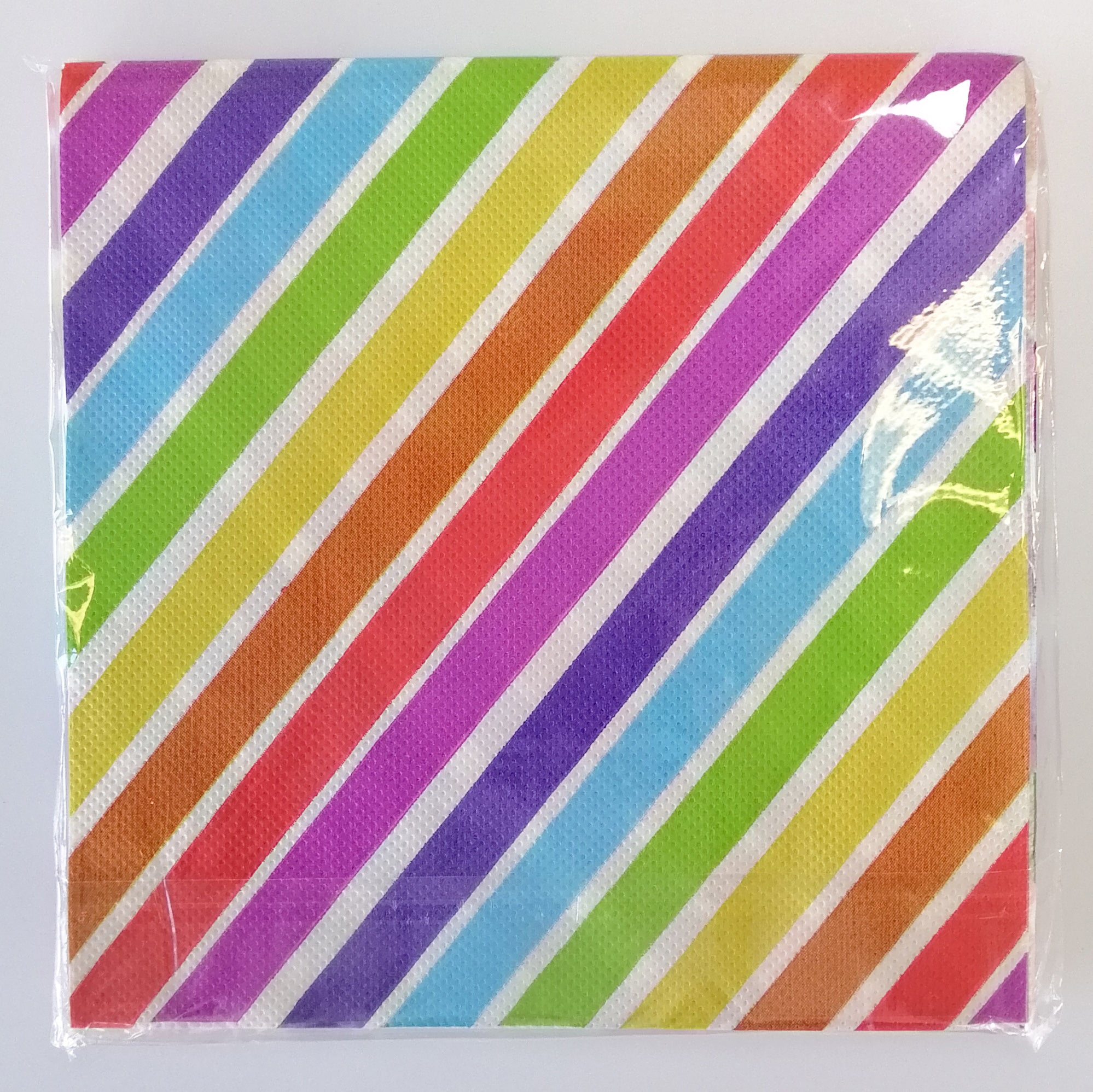 Rainbow Stripe' Napkins - 20