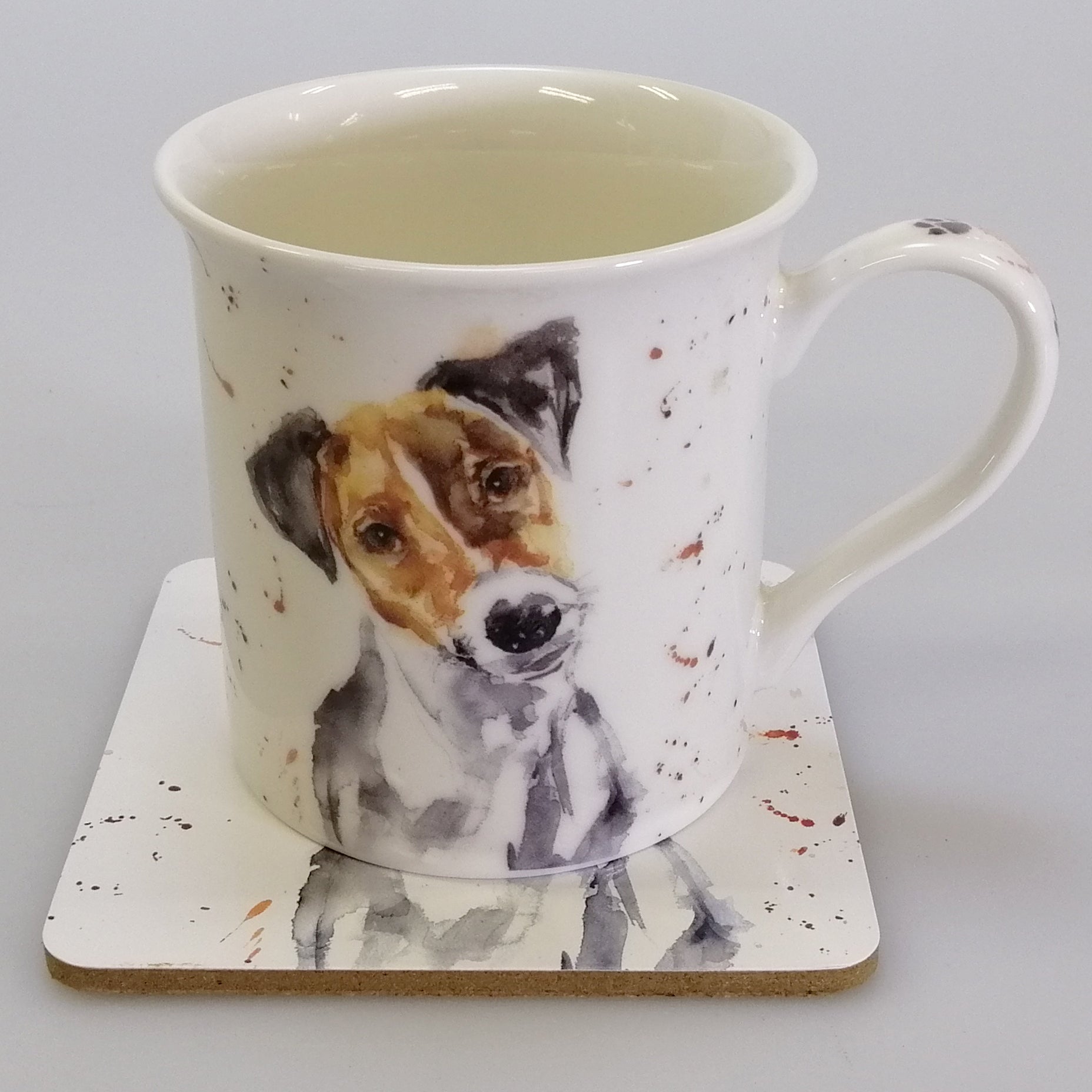 Man's Best Friend Mug & Coaster - Jack Russel