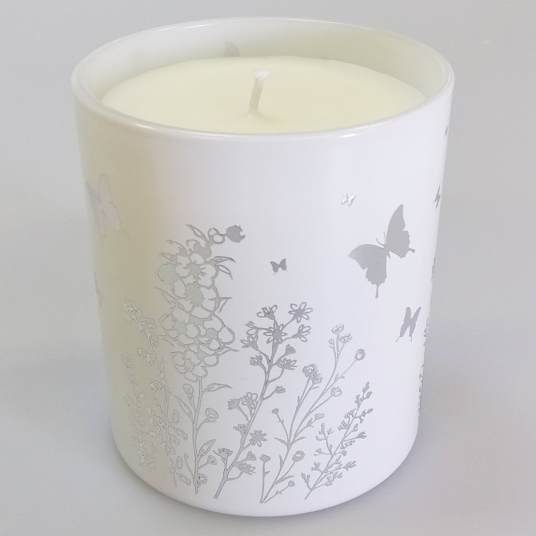 Desire - Soy Wax Candle - Butterfly Sparkle - Peony & Blush