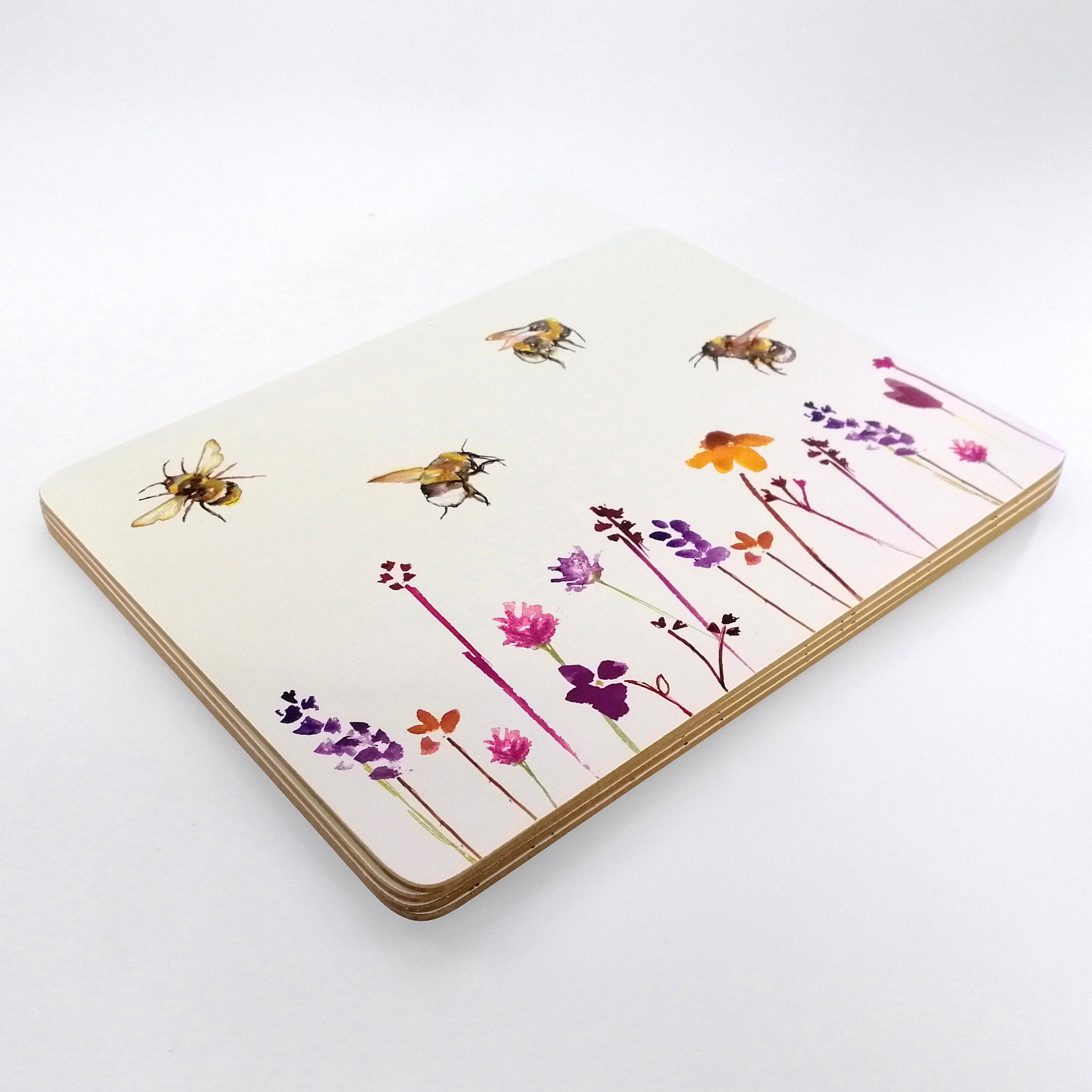 Busy Bees Placemats - Set of 4