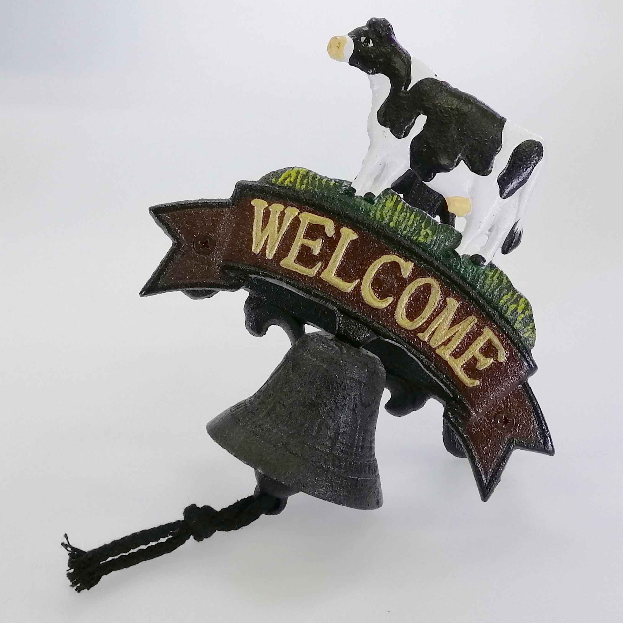 Cast Iron Welcome Bell - Cow