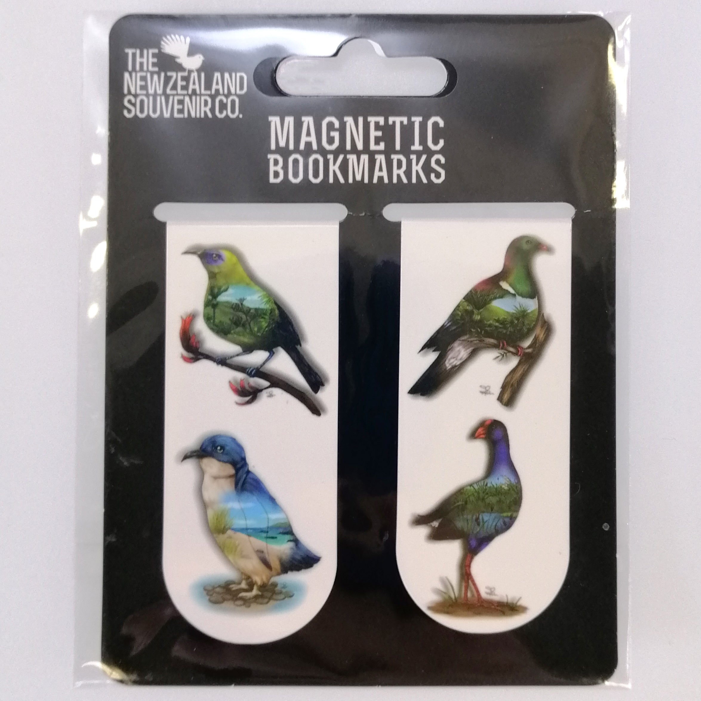 NZ Magnetic Bookmarks - Sophie Blokker - Birds - Two