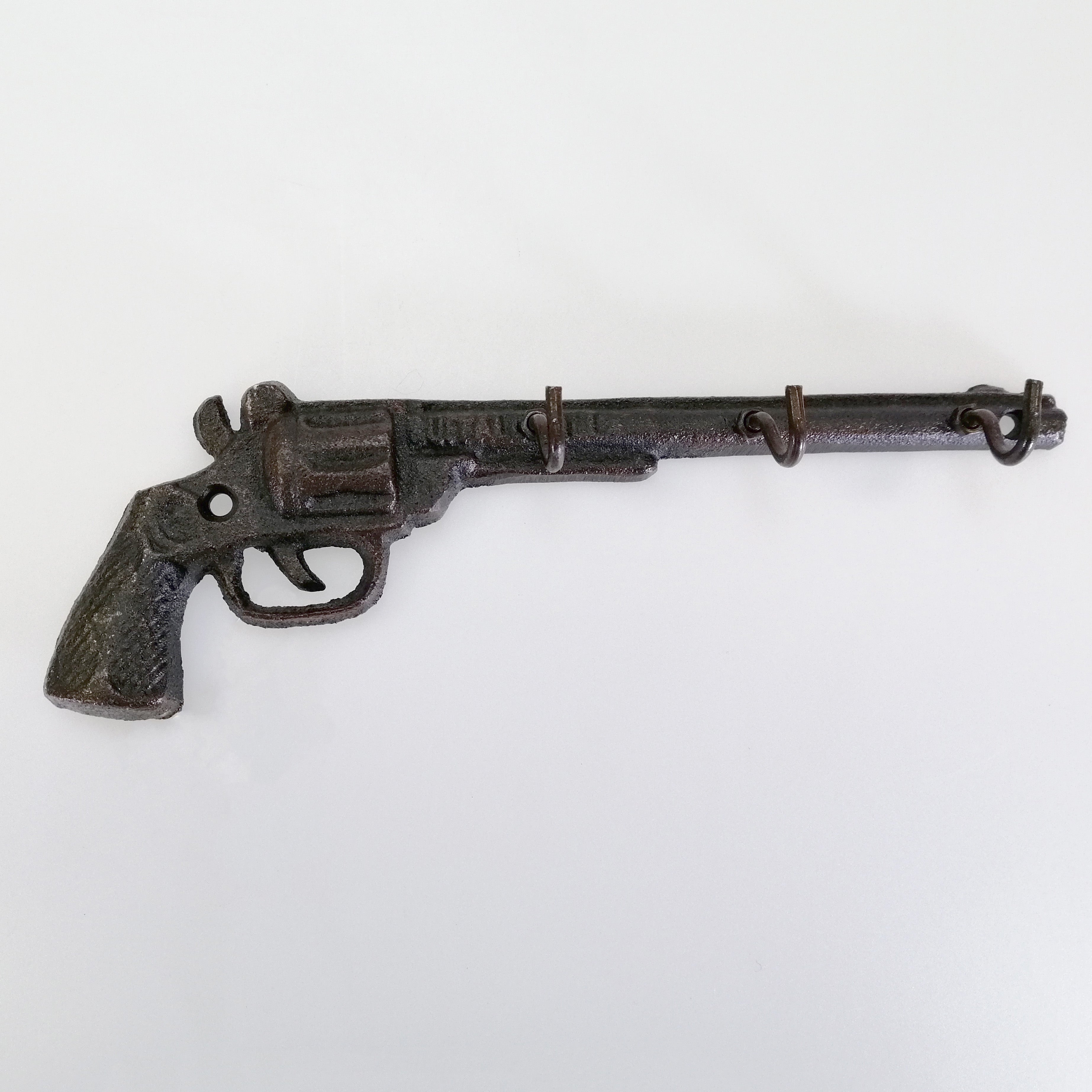 Cast Iron Key Hanger - Pistol