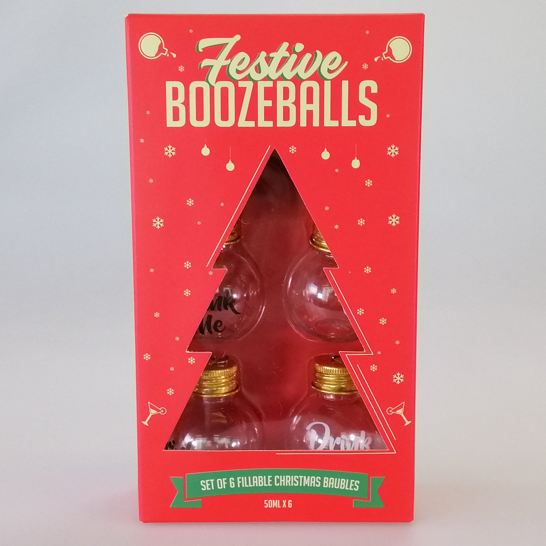 Festive Boozeballs - Set of 6