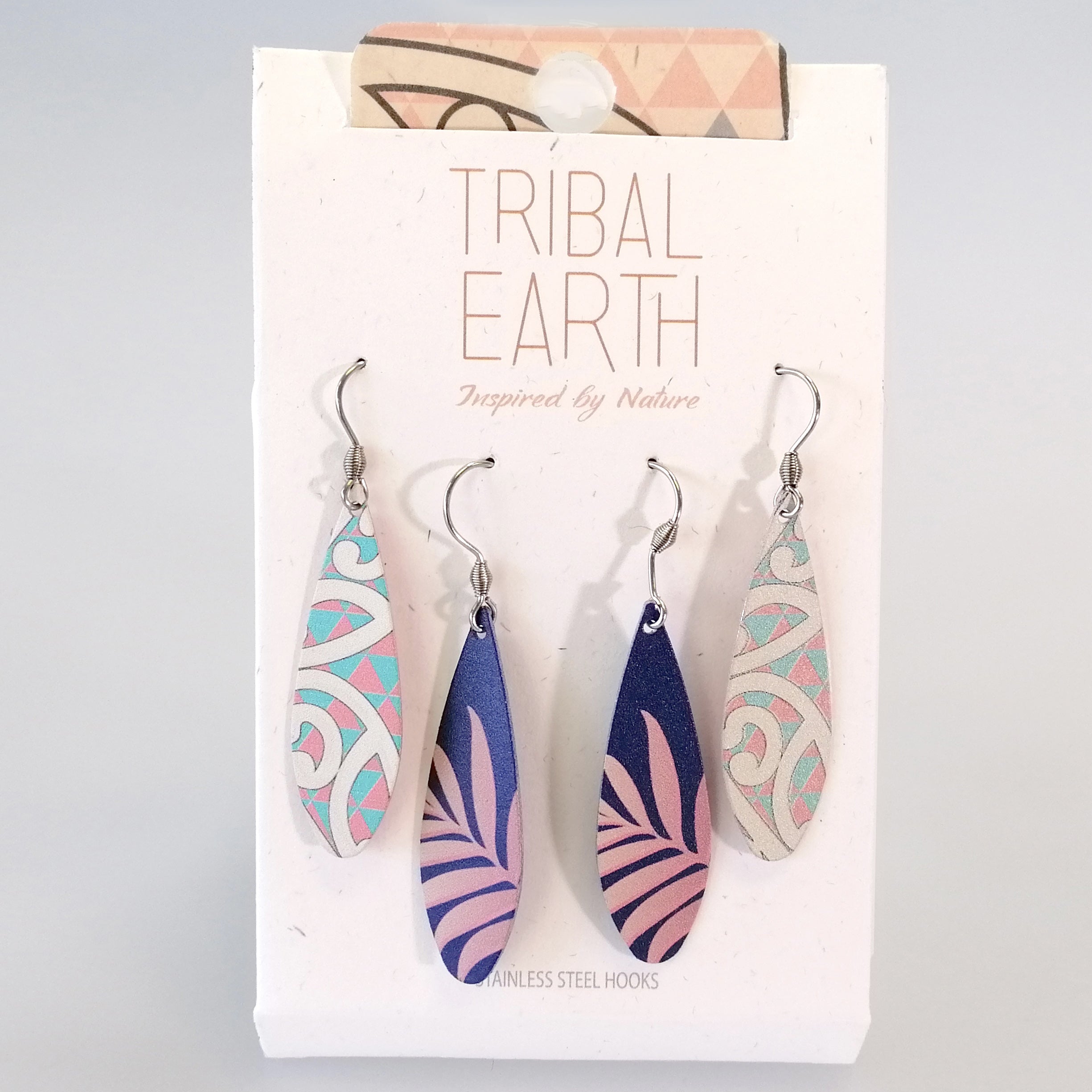 Tribal Earth - Teardrop Earring Set