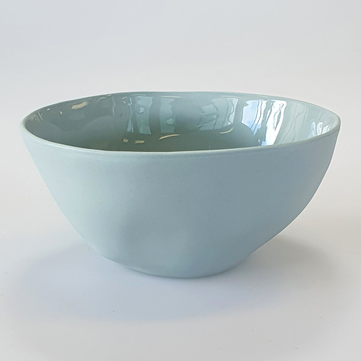 Flax Fruit Bowl - Small - Duck Egg