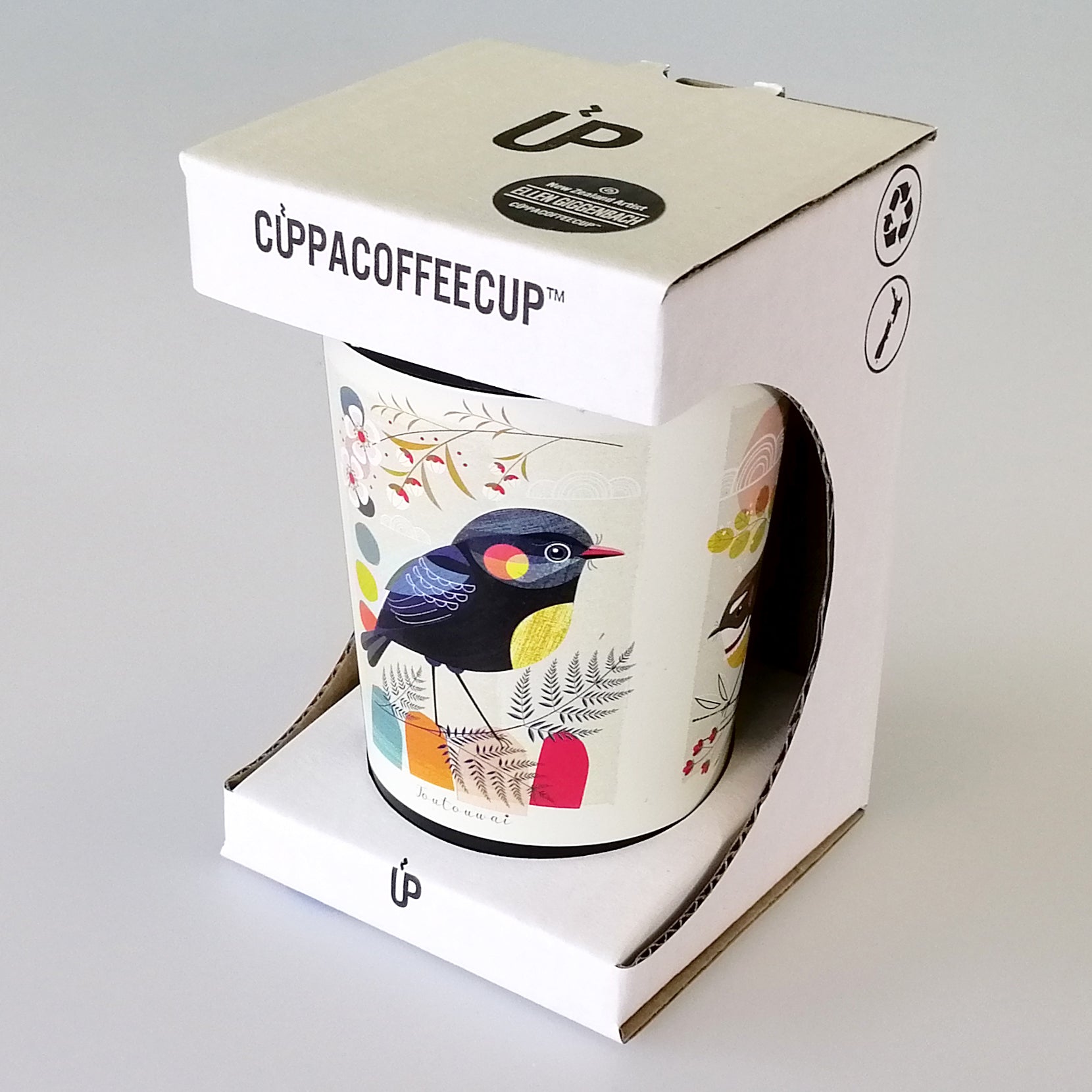 Reusable Coffee Cup - Mini Birds