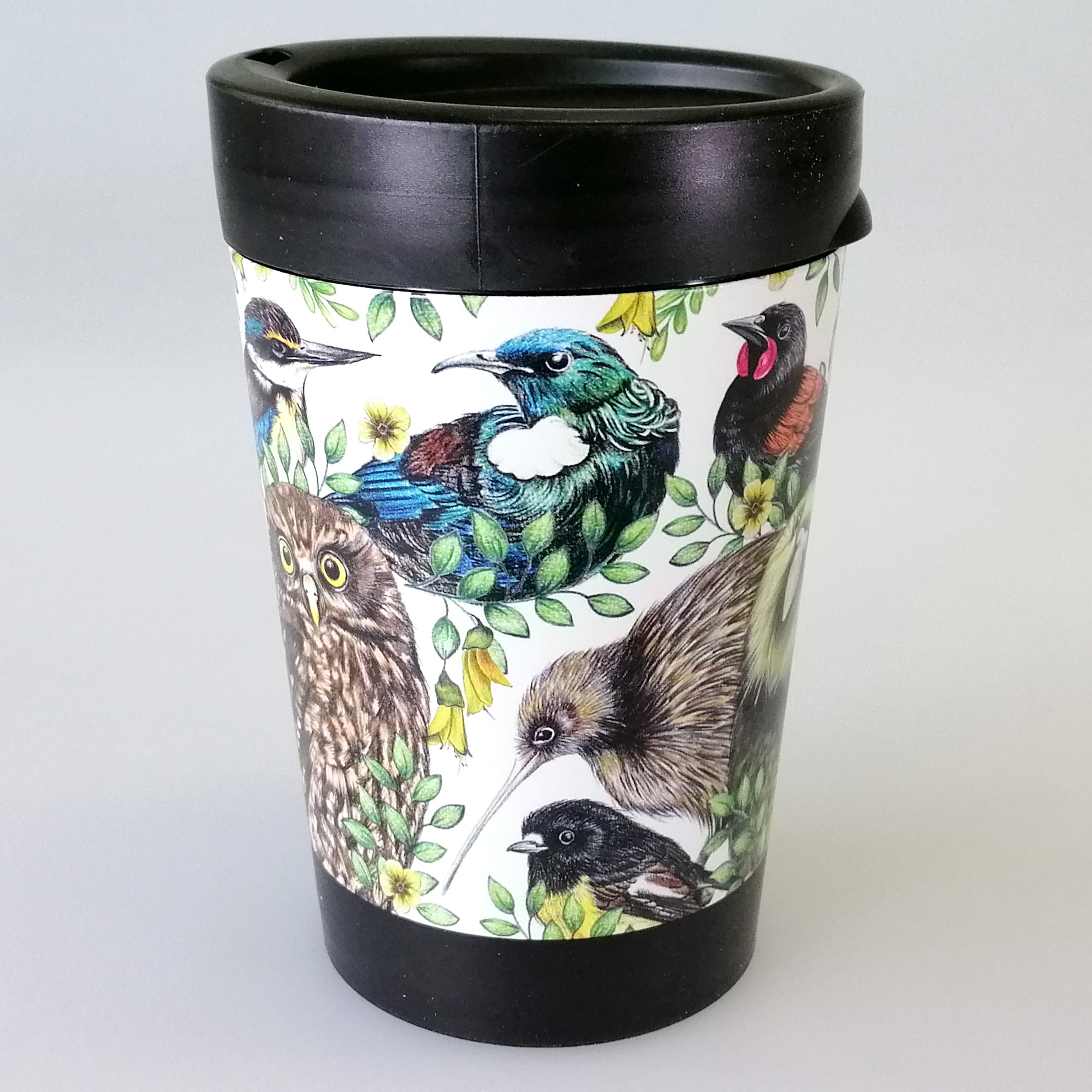 Reusable Coffee Cup - Birds of NZ