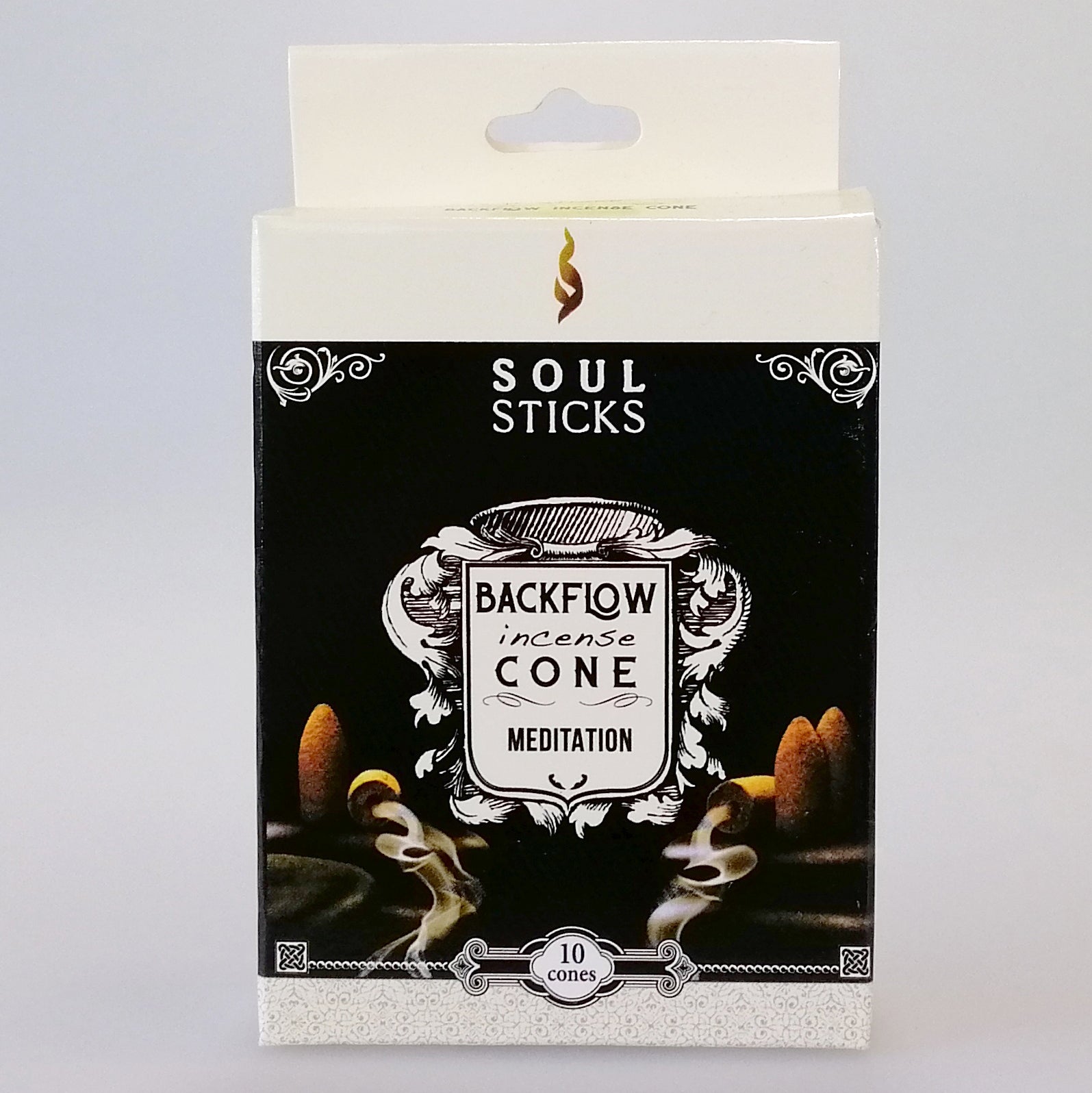 Soul Sticks Backflow Incense Cones - Meditation