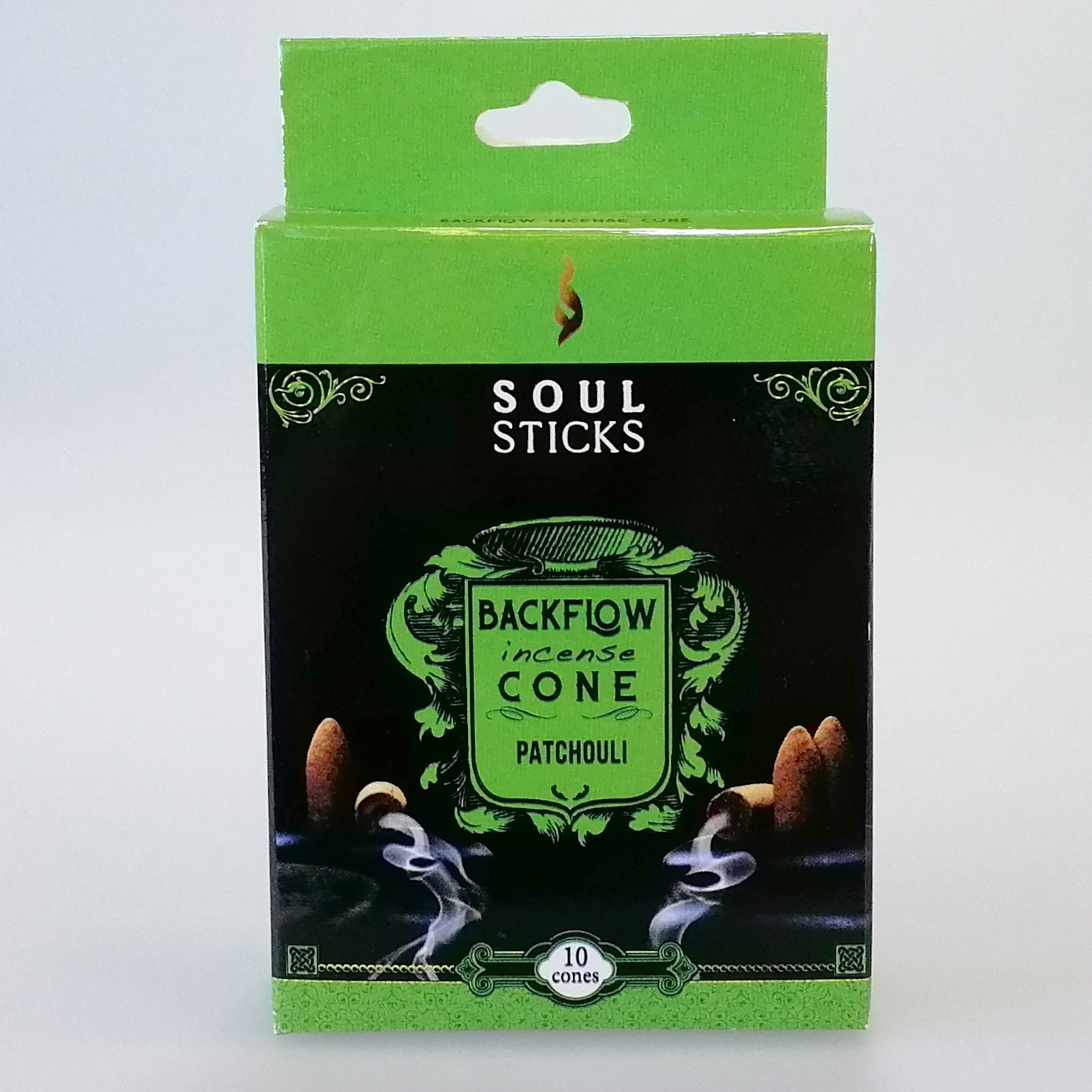 Soul Sticks Backflow Incense Cones - Patchouli