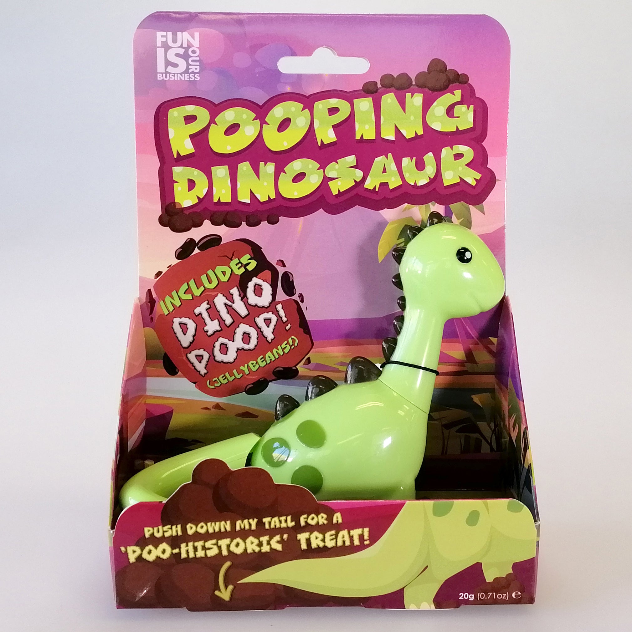 Pooping Dinosaur