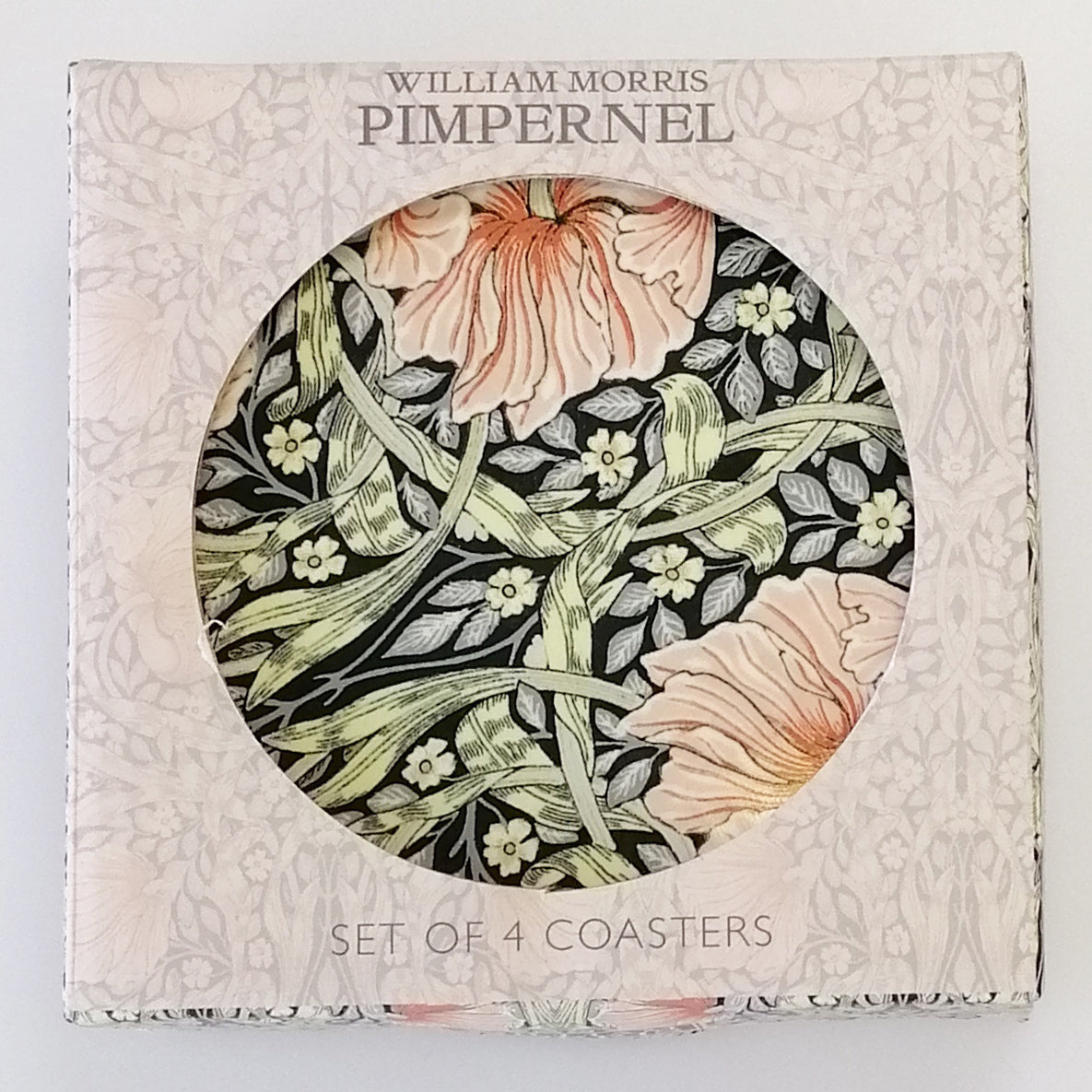 William Morris 'Pimpernel' Coasters - Set of 4