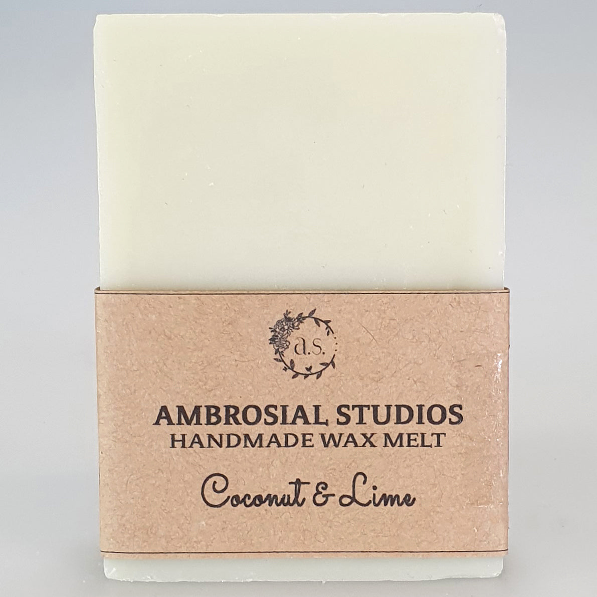 Ambrosial Studios - Handmade Wax Melt - Coconut & Lime