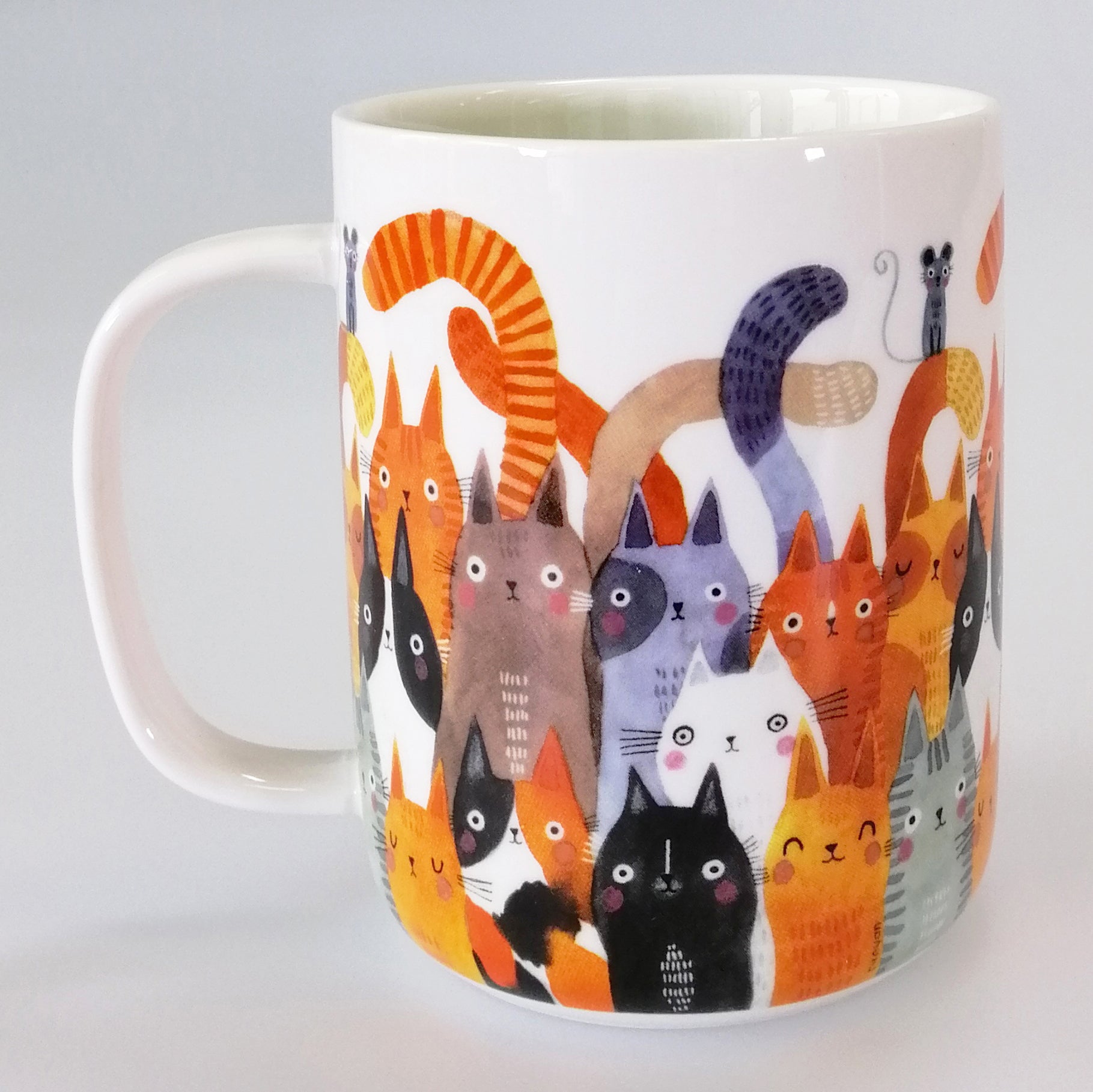 Ashdene Quirky Cats 'Photobomb' Mug